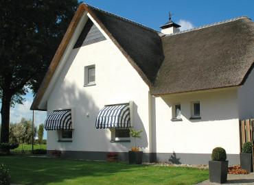 Schaduw in huis met een uitvalscherm in Schoonhoven